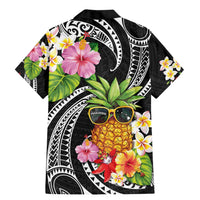 Hau'oli Makahiki Hou Family Matching Mermaid Dress and Hawaiian Shirt Aloha Pineapple Tropical Vibe LT9 - Polynesian Pride