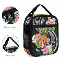 Hau'oli Makahiki Hou Lunch Bag Aloha Pineapple Tropical Vibe LT9 - Polynesian Pride