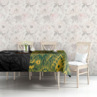 Custom New Zealand vs South Africa Tablecloth Rugby Rivalry Two Nations One Battle LT9 - Polynesian Pride