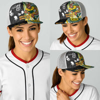 Personalised Australia vs New Zealand Baseball Net Cap Rugby Rivalry Two Nations One Battle LT9 - Polynesian Pride