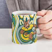 Australia vs New Zealand Ceramic Mug Rugby Rivalry Two Nations One Battle LT9 - Polynesian Pride