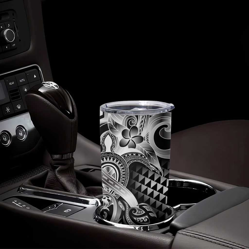 Aloha Black Tribal Honu Tattoo Tumbler Cup