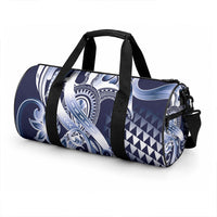 Aloha Blue Tribal Honu Tattoo Duffle Bag LT9 - Polynesian Pride