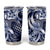 Aloha Blue Tribal Honu Tattoo Tumbler Cup