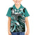 Aloha Turquoise Tribal Honu Tattoo Hawaiian Shirt