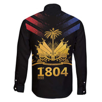 Haiti Independence Day Family Matching Long Sleeve Bodycon Dress and Hawaiian Shirt The First Black Republic Since 1804 LT9 - Polynesian Pride