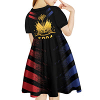Haiti Independence Day Kid Short Sleeve Dress The First Black Republic Since 1804