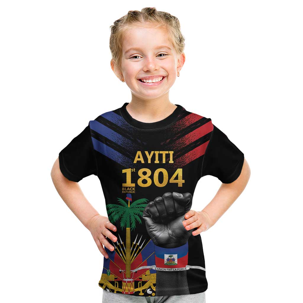 Haiti Independence Day Kid T Shirt The First Black Republic Since 1804