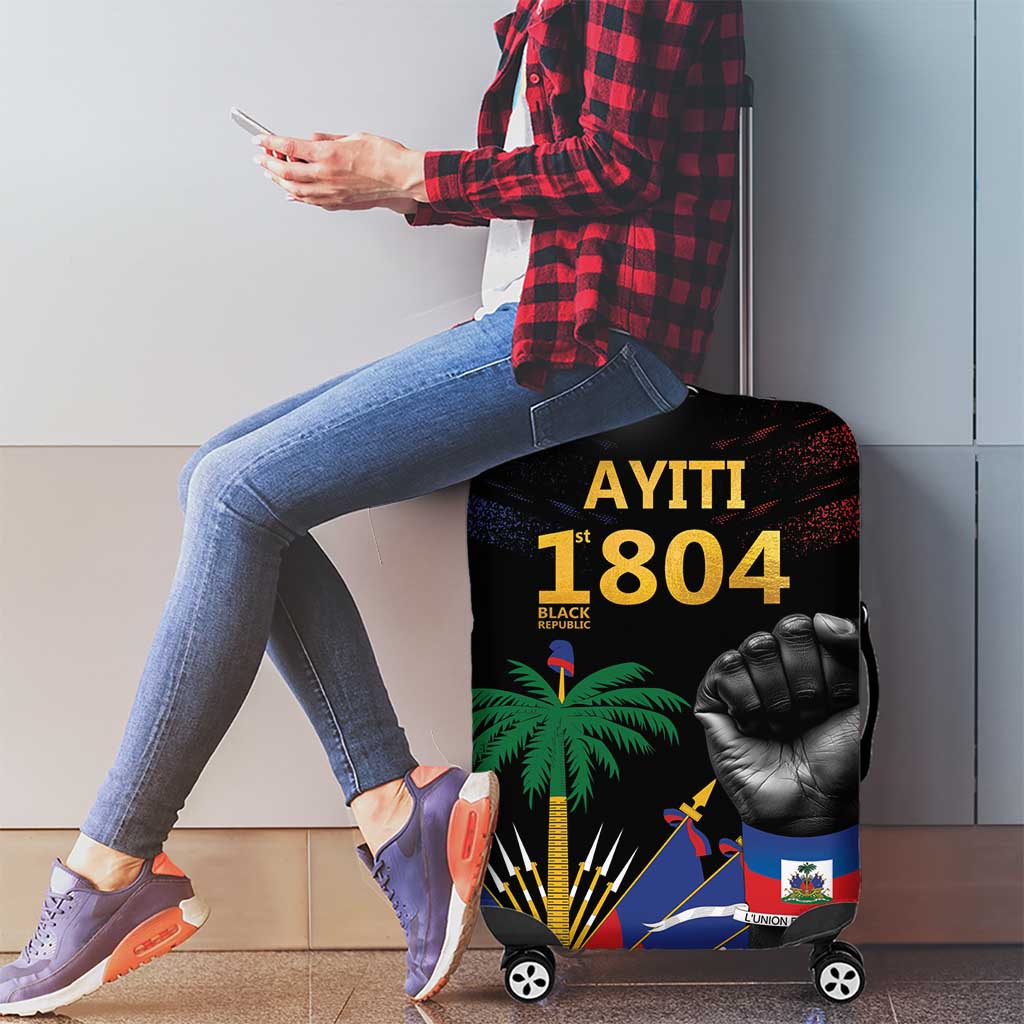 Haiti Independence Day Luggage Cover The First Black Republic Since 1804