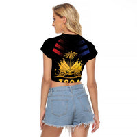 Haiti Independence Day Raglan Cropped T Shirt The First Black Republic Since 1804