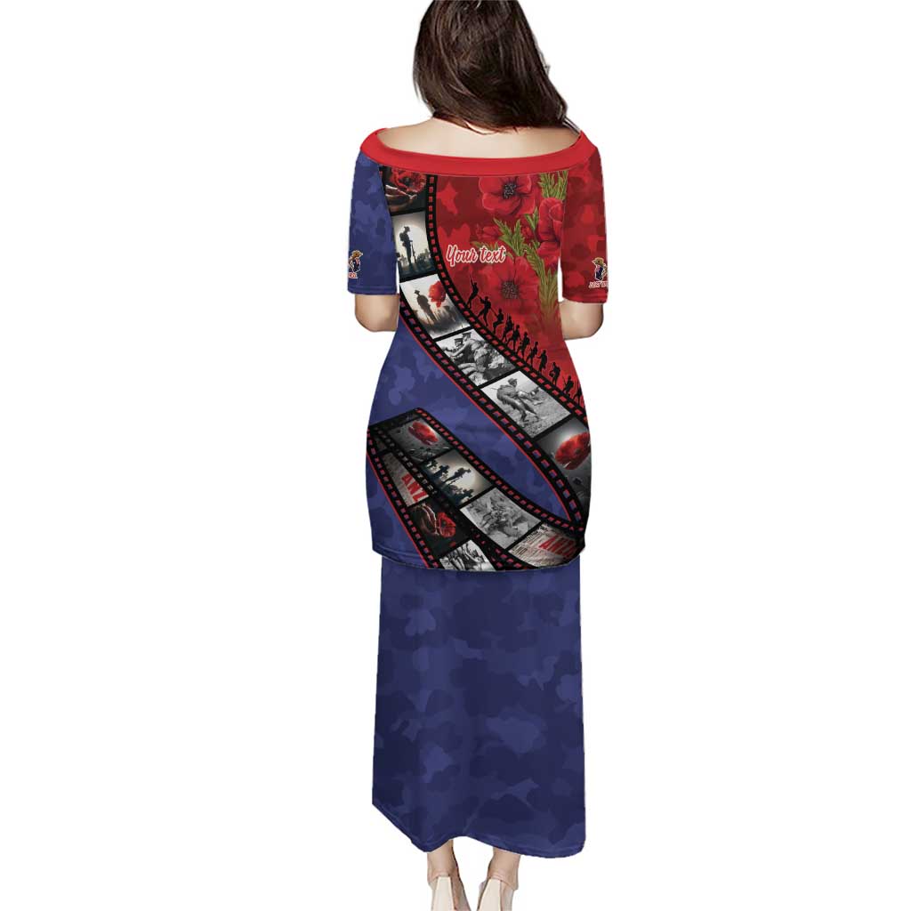 Personalised ANZAC Spirit 1915-2026 Filmstrip Tribute Puletasi Lest We Forget 25 April