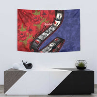 Personalised ANZAC Spirit 1915-2026 Filmstrip Tribute Tapestry Lest We Forget 25 April