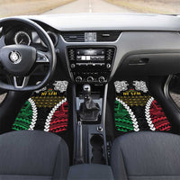 Halo Vanuatu Pride Car Mats Vanuatuan Sand Drawing Pattern