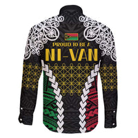 Halo Vanuatu Pride Family Matching Off Shoulder Short Dress and Hawaiian Shirt Vanuatuan Sand Drawing Pattern