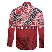 Malo e lelei Tonga Family Matching Off The Shoulder Long Sleeve Dress and Hawaiian Shirt Ngatu Tokelau Feletoa Fata Traditional Polynesian Pattern LT9 - Polynesian Pride