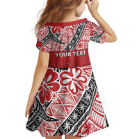 Malo e lelei Tonga Family Matching Off Shoulder Short Dress and Hawaiian Shirt Ngatu Tokelau Feletoa Fata Traditional Polynesian Pattern LT9 - Polynesian Pride