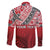 Malo e lelei Tonga Family Matching Puletasi and Hawaiian Shirt Ngatu Tokelau Feletoa Fata Traditional Polynesian Pattern