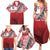 Malo e lelei Tonga Family Matching Summer Maxi Dress and Hawaiian Shirt Ngatu Tokelau Feletoa Fata Traditional Polynesian Pattern