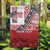 Malo e lelei Tonga Garden Flag Ngatu Tokelau Feletoa Fata Traditional Polynesian Pattern