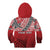 Malo e lelei Tonga Kid Hoodie Ngatu Tokelau Feletoa Fata Traditional Polynesian Pattern