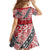 Malo e lelei Tonga Kid Short Sleeve Dress Ngatu Tokelau Feletoa Fata Traditional Polynesian Pattern