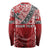 Malo e lelei Tonga Long Sleeve Shirt Ngatu Tokelau Feletoa Fata Traditional Polynesian Pattern