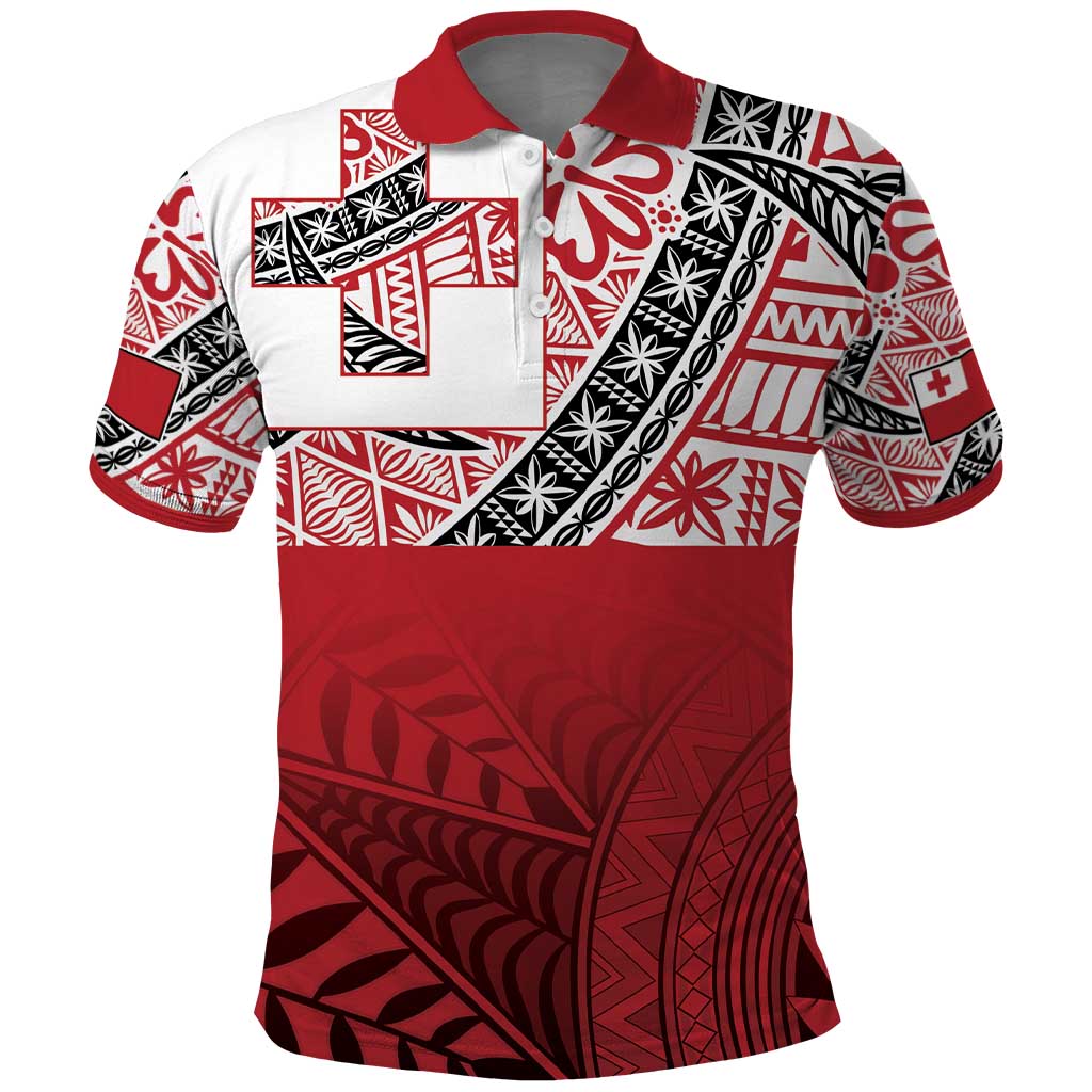 Malo e lelei Tonga Polo Shirt Ngatu Tokelau Feletoa Fata Traditional Polynesian Pattern