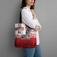 Malo e lelei Tonga Tote Bag Ngatu Tokelau Feletoa Fata Traditional Polynesian Pattern - Polynesian Pride