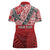 Malo e lelei Tonga Women Polo Shirt Ngatu Tokelau Feletoa Fata Traditional Polynesian Pattern