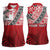 Malo e lelei Tonga Women Sleeveless Polo Shirt Ngatu Tokelau Feletoa Fata Traditional Polynesian Pattern