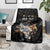 Custom Rugby Southern Hemisphere Blanket Argentina AUNZ South Africa Mascot Black - Polynesian Pride