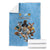 Custom Rugby Southern Hemisphere Blanket Argentina AUNZ South Africa Mascot Blue - Polynesian Pride