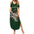 Custom Rugby Southern Hemisphere Summer Maxi Dress Argentina AUNZ South Africa Mascot Green - Polynesian Pride