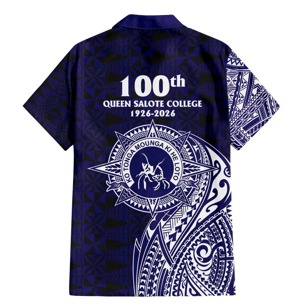 Tonga Queen Salote College 100th Years Family Matching Mermaid Dress and Hawaiian Shirt Est 1926 Tongan Ngatu Tapa LT9 - Polynesian Pride