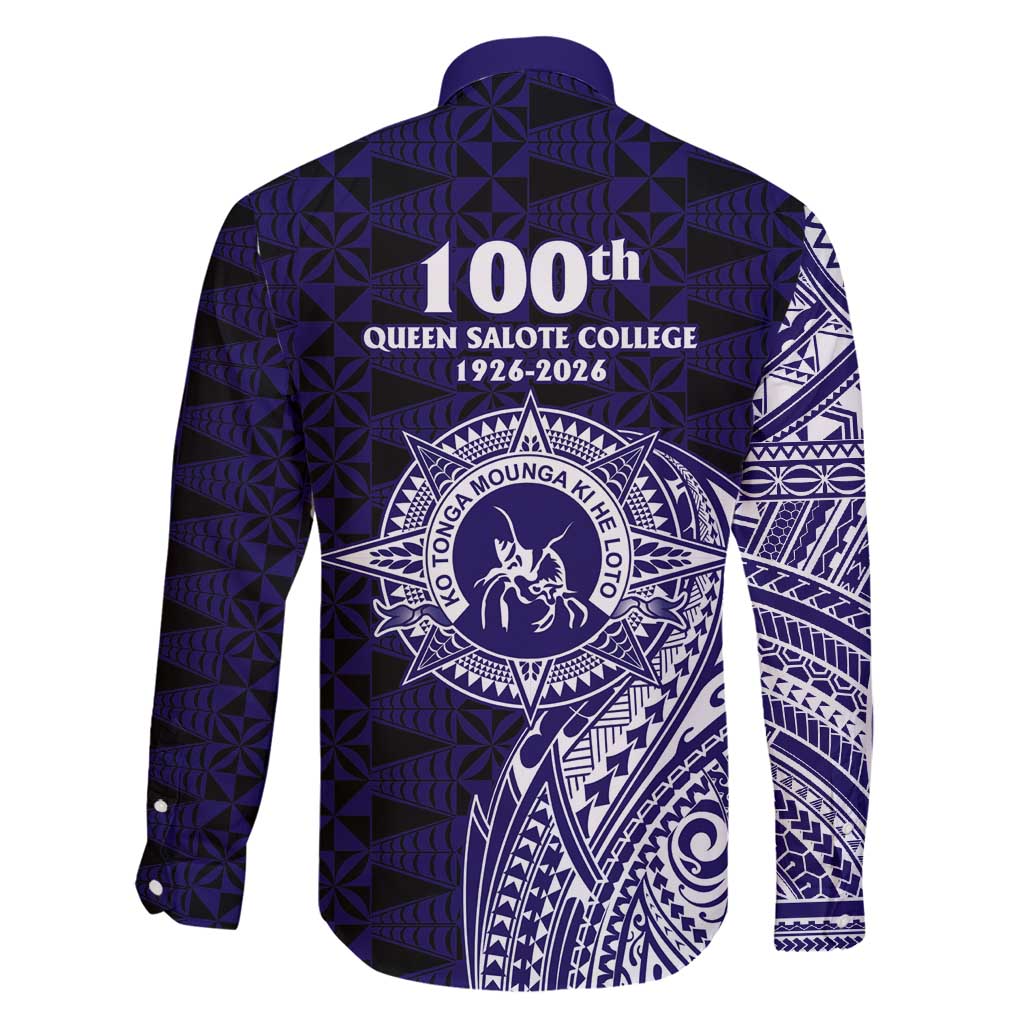 Tonga Queen Salote College 100th Years Family Matching Puletasi and Hawaiian Shirt Est 1926 Tongan Ngatu Tapa LT9 - Polynesian Pride