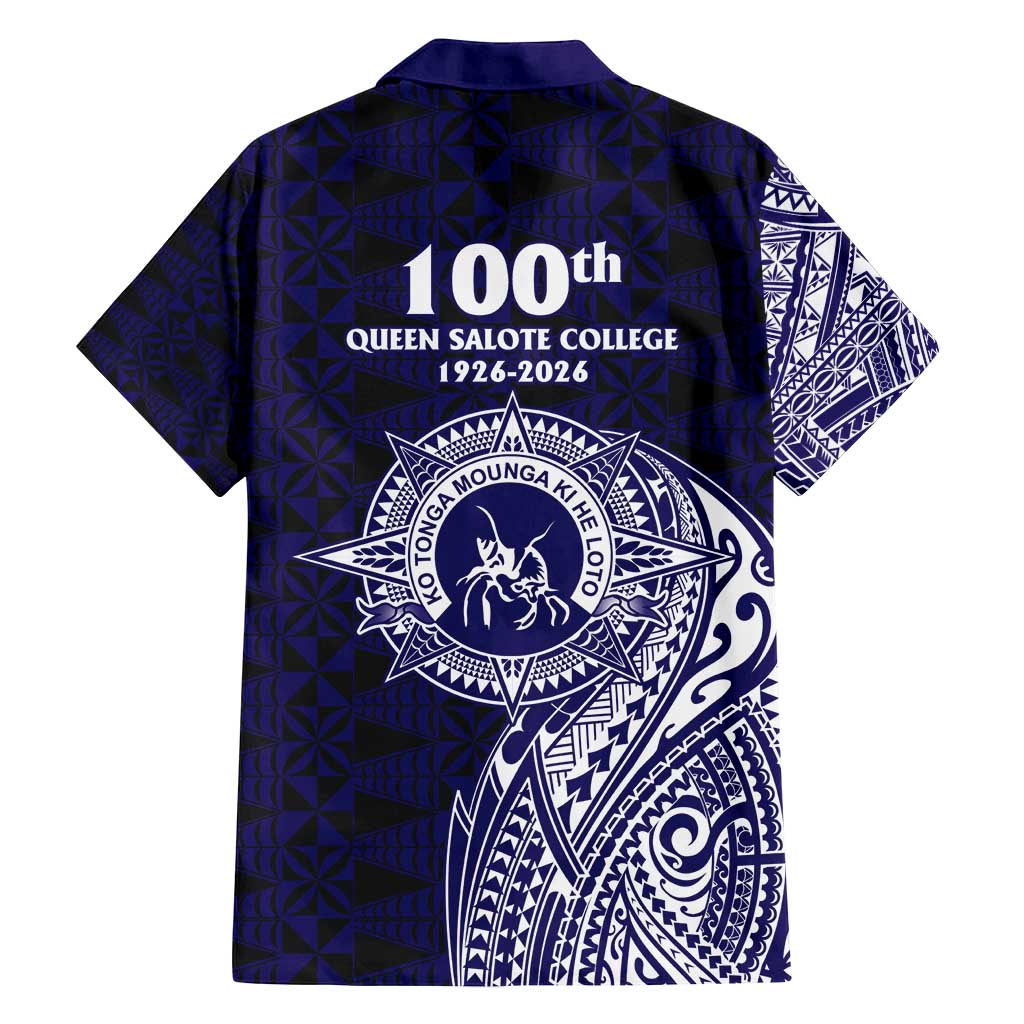 Tonga Queen Salote College 100th Years Family Matching Summer Maxi Dress and Hawaiian Shirt Est 1926 Tongan Ngatu Tapa LT9 - Polynesian Pride