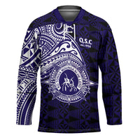 Tonga Queen Salote College 100th Years Hockey Jersey Est 1926 Tongan Ngatu Tapa - Polynesian Pride
