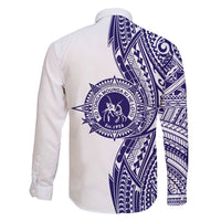 Tonga Queen Salote College 100th Years Family Matching Short Sleeve Bodycon Dress and Hawaiian Shirt White Tonga Kupesi Uniquely Pacific Art LT9 - Polynesian Pride