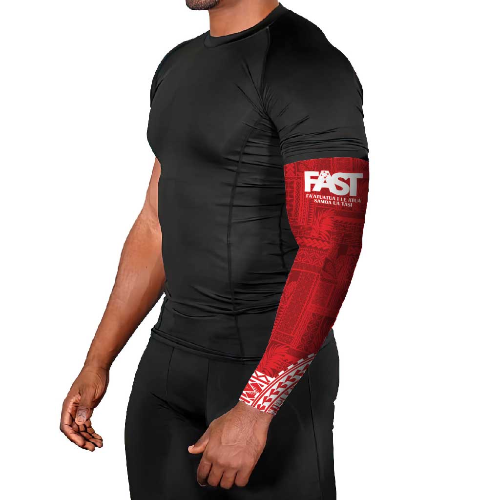 Samoa FAST Arm Sleeves Samoan Motif Patterns - Polynesian Pride