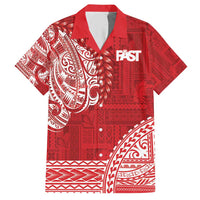 Samoa FAST Hawaiian Shirt Samoan Motif Patterns - Polynesian Pride