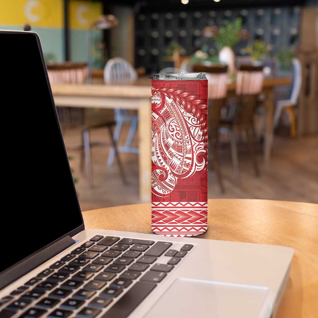 Samoa FAST Skinny Tumbler Samoan Motif Patterns - Polynesian Pride