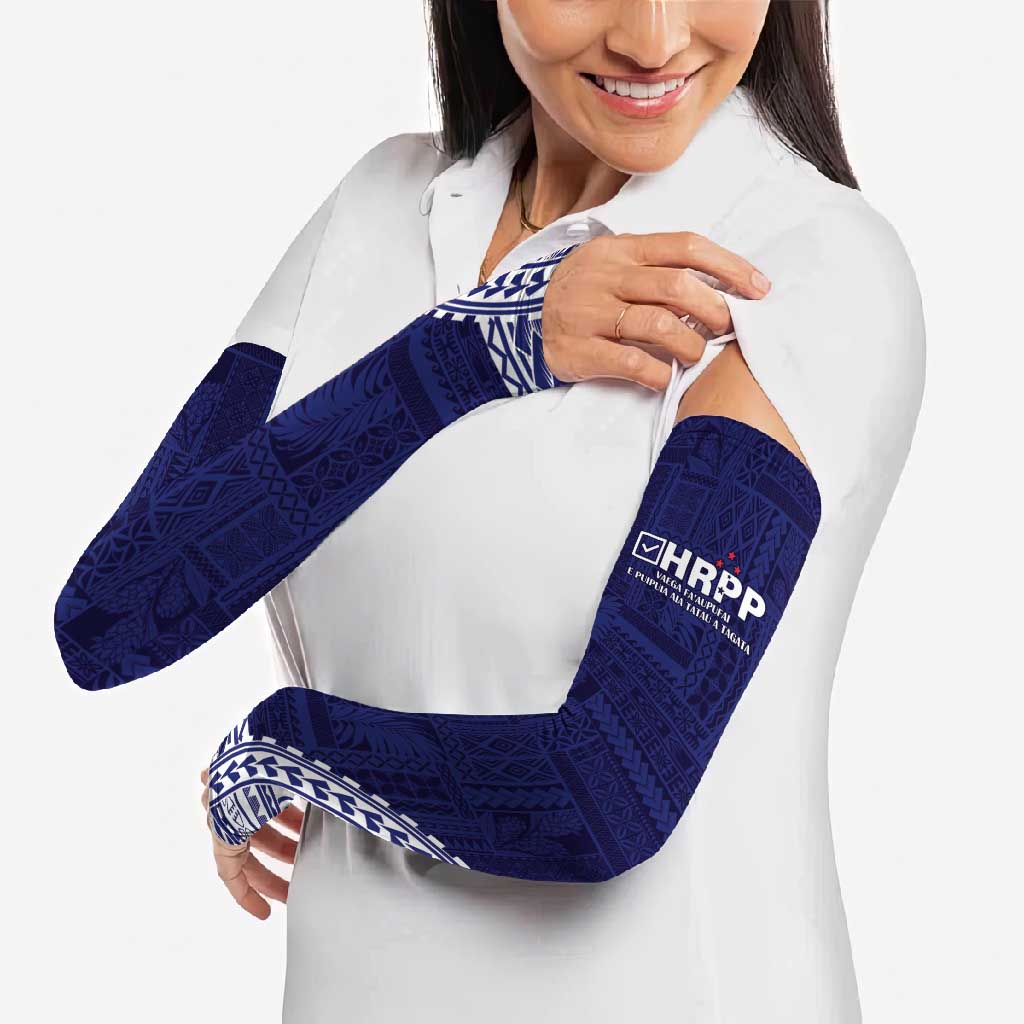 Samoa HRPP Arm Sleeves Samoan Motif Patterns - Polynesian Pride