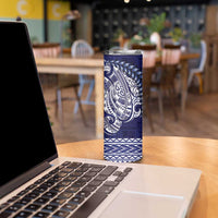 Samoa HRPP Skinny Tumbler Samoan Motif Patterns - Polynesian Pride