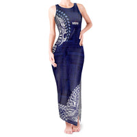 Samoa HRPP Tank Maxi Dress Samoan Motif Patterns - Polynesian Pride