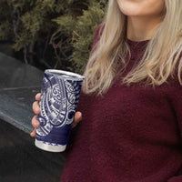 Samoa HRPP Tumbler Cup Samoan Motif Patterns - Polynesian Pride