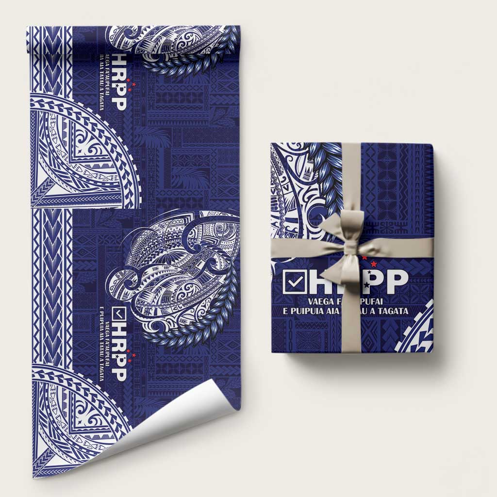 Samoa HRPP Wrapping Paper Samoan Motif Patterns - Polynesian Pride