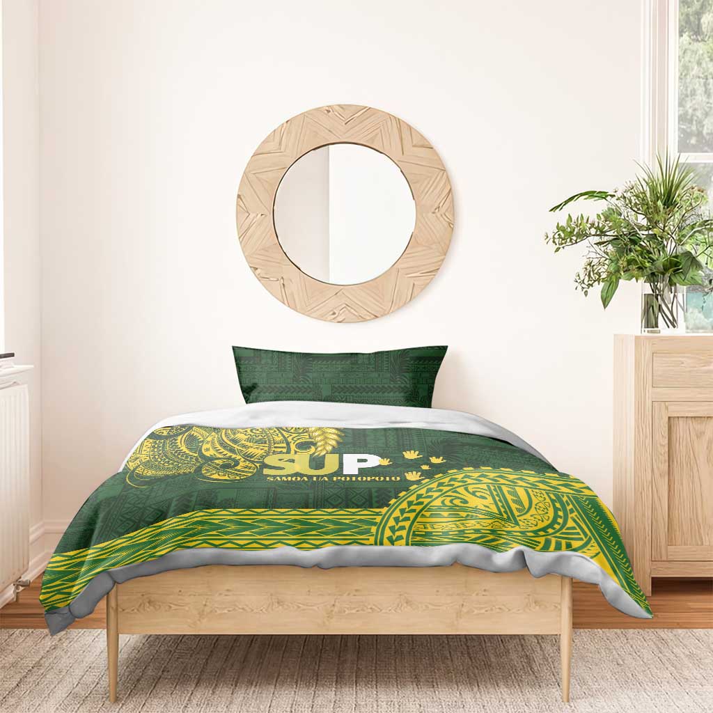 Samoa SUP Bedding Set Samoan Motif Patterns - Polynesian Pride
