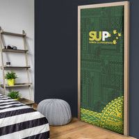 Samoa SUP Door Cover Samoan Motif Patterns LT9 - Polynesian Pride