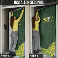 Samoa SUP Door Cover Samoan Motif Patterns LT9 - Polynesian Pride