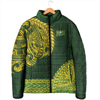 Samoa SUP Padded Jacket Samoan Motif Patterns LT9 - Polynesian Pride